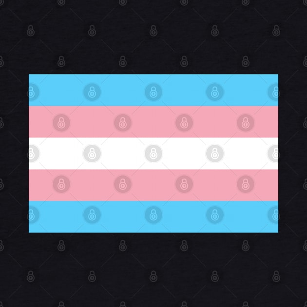 Trans flag by Ivetastic